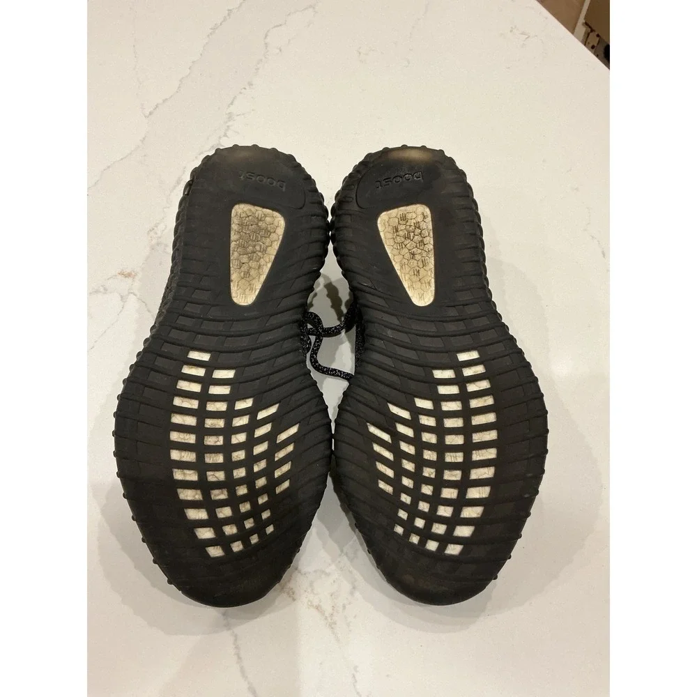 Adidas Yeezy Boost 350 V2 Black Static Reflective FU9007 Mens 7.5